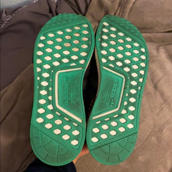 MEN’s ADIDAS NMD_R1 J 'Palm Trees' size 10 - Picture 6 of 7